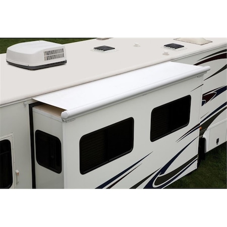 Carefree FH2006247 200 In. Universal Replacement Slide Topper Fabric - Black CA322086